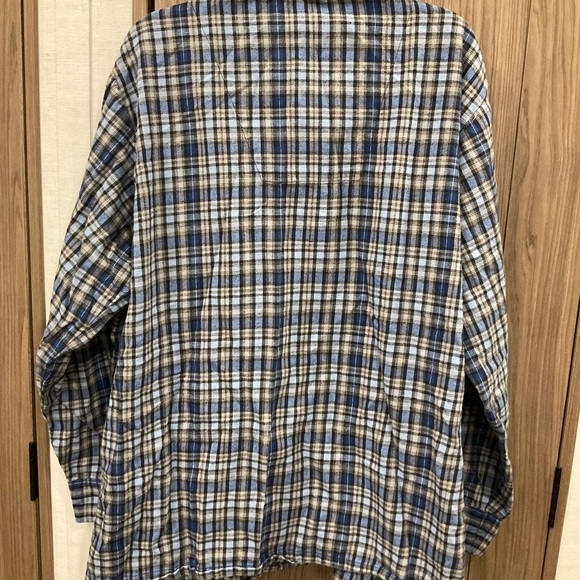 TOGO Mens Button Up Collared Pajama Shirt Size XL - Picture 2 of 6